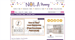 Desktop Screenshot of nolamommy.com